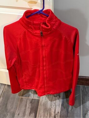 Columbia Red Full-Zip Women's Jacket